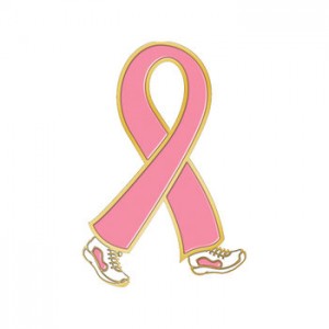 Pink Ribbon Lapel Pin